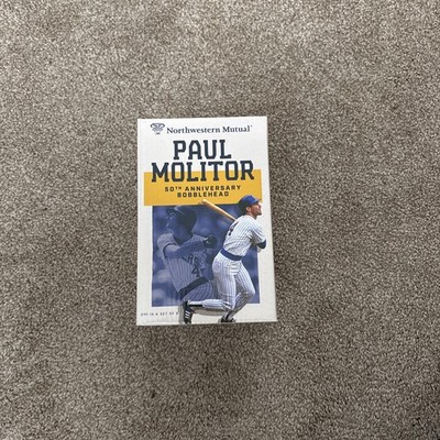 BDA Sports Paul Molitor Milwaukee Brewers 50th Anniversary Bobblehead 2020