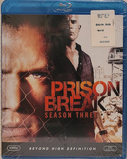 Prison Break: Season 3 Blu-ray, 2007 Dominic Purcell - Brand New, Sealed 