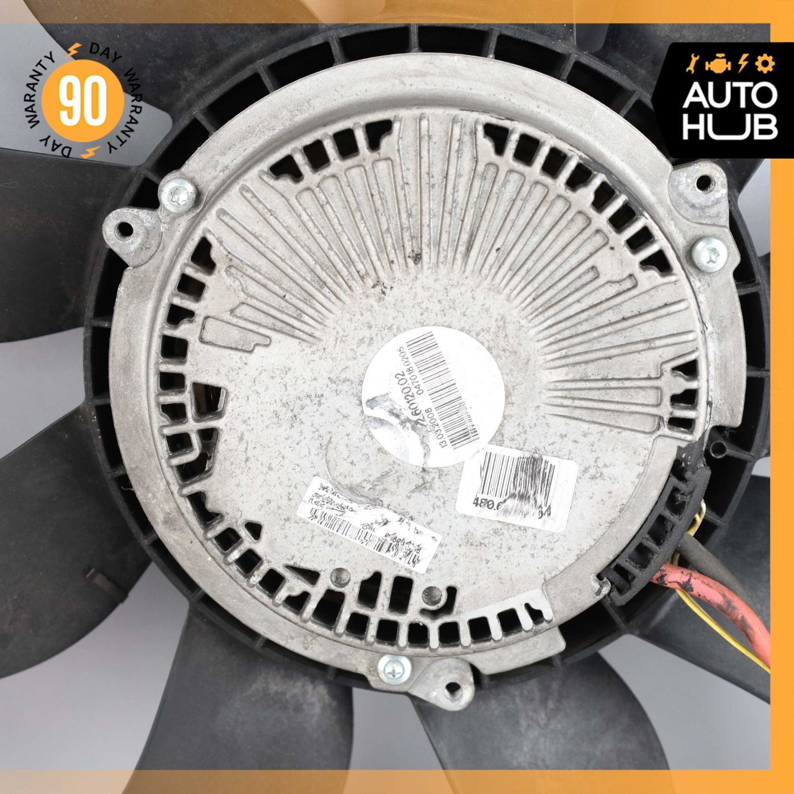 08-18 Bentley Continental GTC Radiator Cooling Fan Blade Motor 3W0121205B OEM