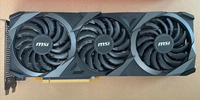MSI GeForce RTX 3060 Ventus 3X 12GB GDDR6 Triple Fan HDMI/DP DX12