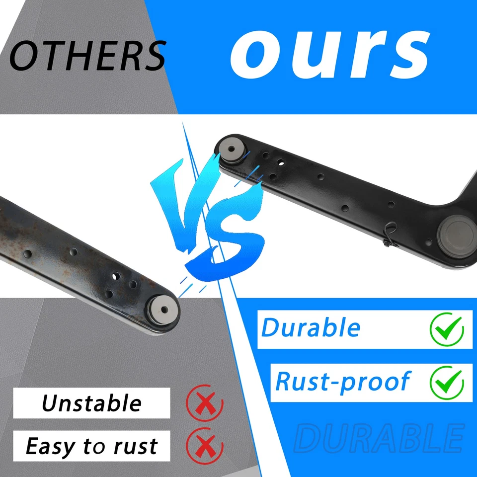 3Pcs For Jeep Liberty 2004 2005 2006 2007 Rear Upper Lower Control Arm Kit - Image 4 of 4