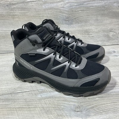 Merrell Tempo EXP Mid Waterproof Hiking Boot J038275 Charcoal Men s Size 11.5