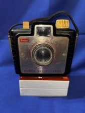 Vintage KODAK Brownie Bullet Camera with Original Strap 1957-1964 Not Tested