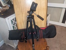 Coastar TR-6B Prof. Tripod heavy duty hq camera & video tripod w/carrying case