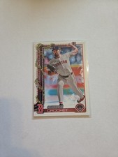 2025 Topps Holiday Garrett Crochet Gingerbread Back Variation SSP #H22 Red Sox