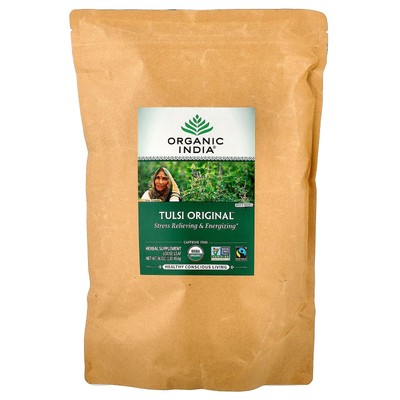 Tulsi Original Loose Leaf Tea, Caffeine Free, 16 oz (454 g)