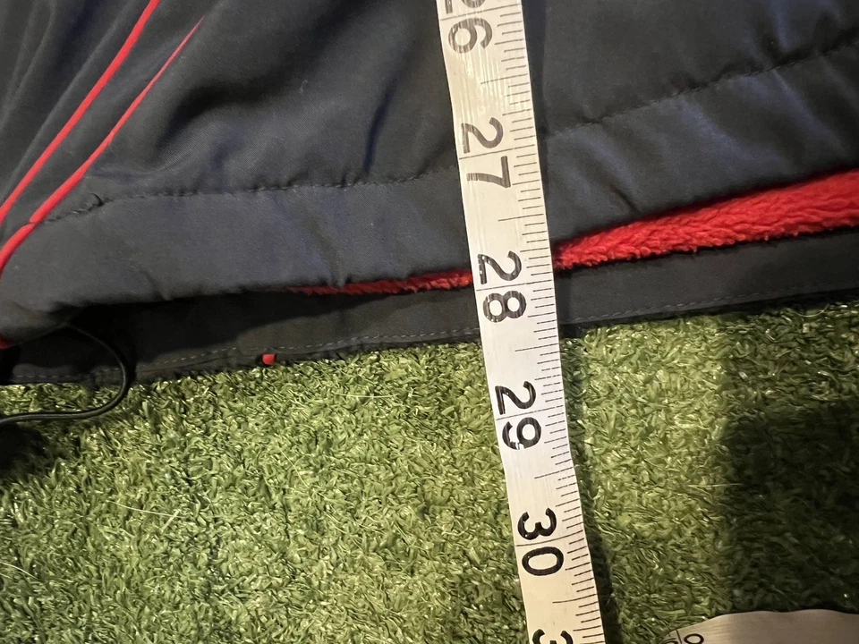 Adidas ClimaWarm LiverPool Crest Fleece Lined Pullover Jacket Mens Vintage - Image 3 of 4