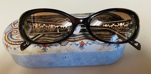 Brighton Symphony Sonnenbrille A10434 braun grün 52/17 UVA/UVB NEU mit Metalletui - Bild 9 von 11