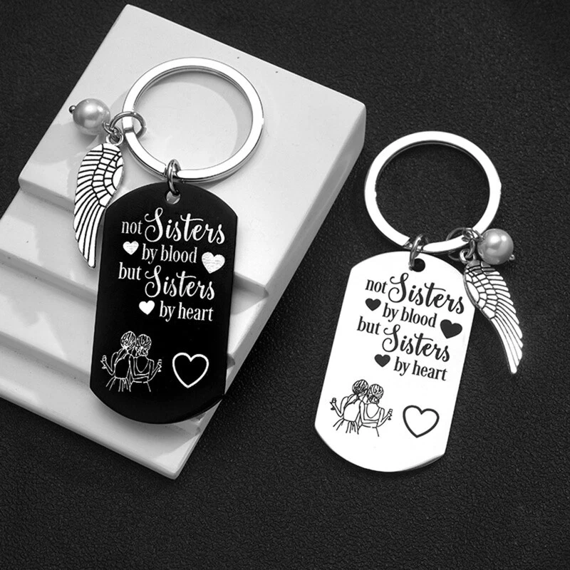 Long distance store friendship keychain