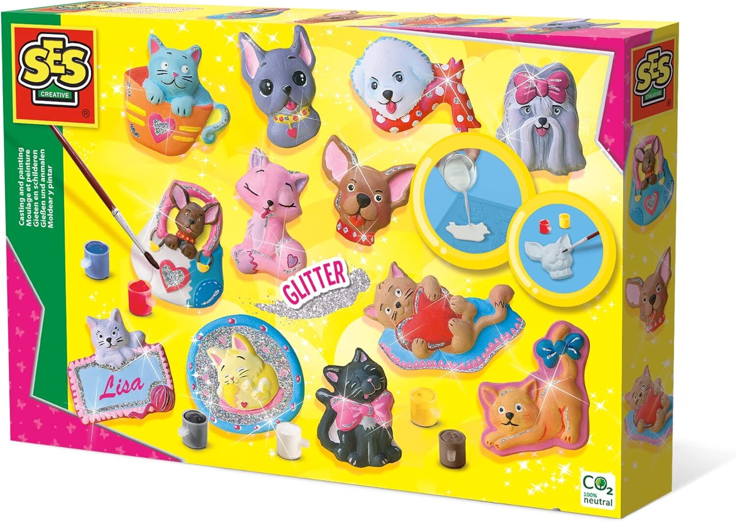 SES Creative : Casting and Painting Cats and Dogs