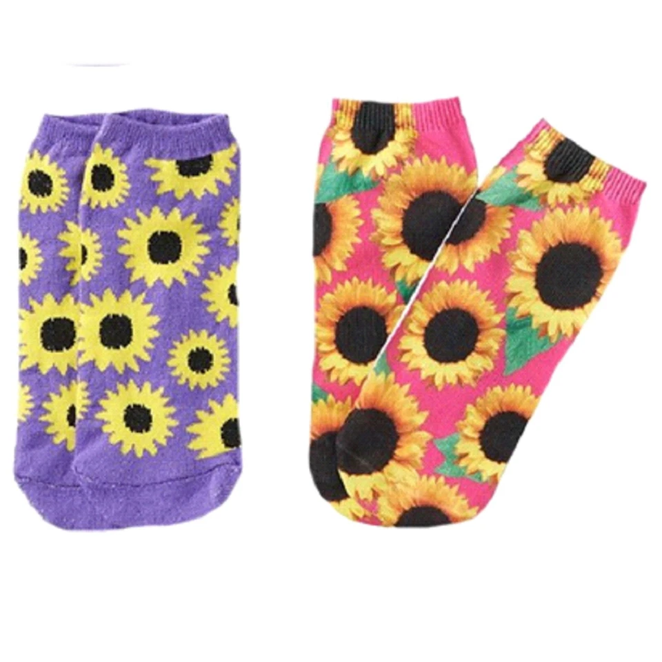 Calcetines Pink Cookie Big Girl Daisy, Stripe, Dots No Show 5 Pares Nuevos con Etiquetas Foto 2 de 4