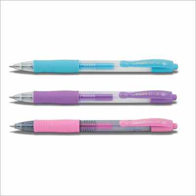 Pilot G2-07 Gelschreiber - 3er-Set pastellblau, -violett, -pink