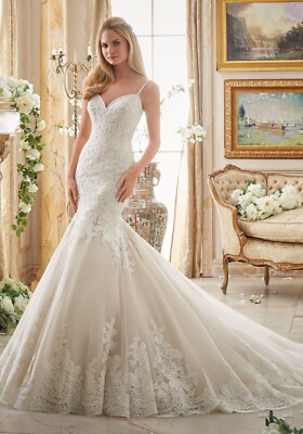 Morilee wedding dress NWT style 2871, Size Ivory/champagne
