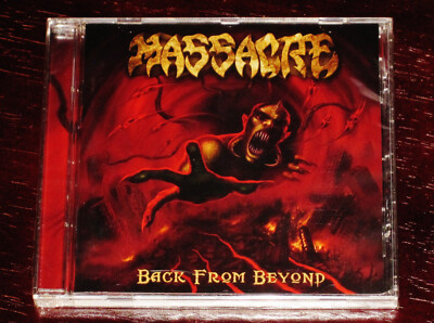 Massacre: Back From Beyond CD 2023 Reissue Osmose Productions France OPCD477 NEW