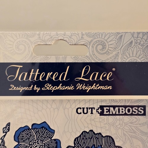 Tattered Lace Oasis Floral Vintage Rambling Rose Cut & Emboss Metal Die 468151 - Picture 2 of 9