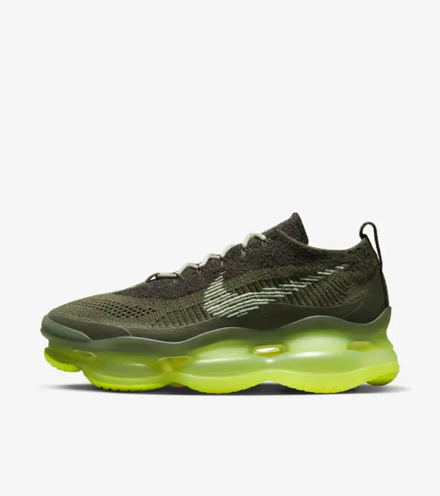 Мужские кроссовки Nike Air Max Scorpion FK Flyknit Jade Barely Volt DJ4701-300 Новые