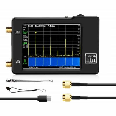 Tiny Spectrum Analyzer TinySA 100kHz-960MHz 2.8'' Portable Frequency Analyzer