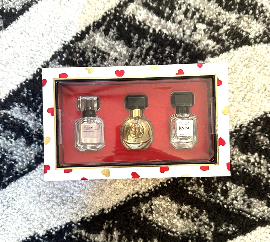 Victoria's Secret Deluxe Mini Fragrance Trio Valentine's