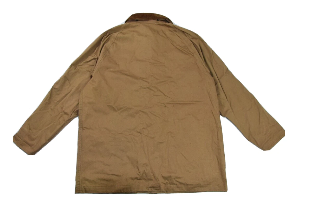 BARBOUR JACKET lightweight beaufort cotton brown s. L Large Men eBay