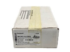 (1440) LEICA Surgipath Blue Apex Precleaned White Glass Micro Slides 1"x3”x1.0mm