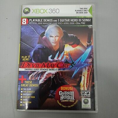 XBOX 360 Magazine Demo Disc #82 Devil May Cry 4 - April 2008 XBOX 360 Magazine Demo Disc #82 Devil May Cry 4 - April 2008