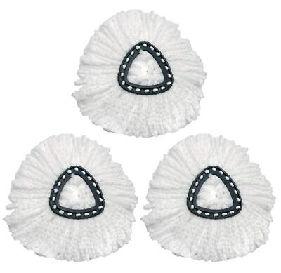 Spin Mop Replacement Headmicrofiber Mop Head Refills Easy Cleaning Mop Head Pack