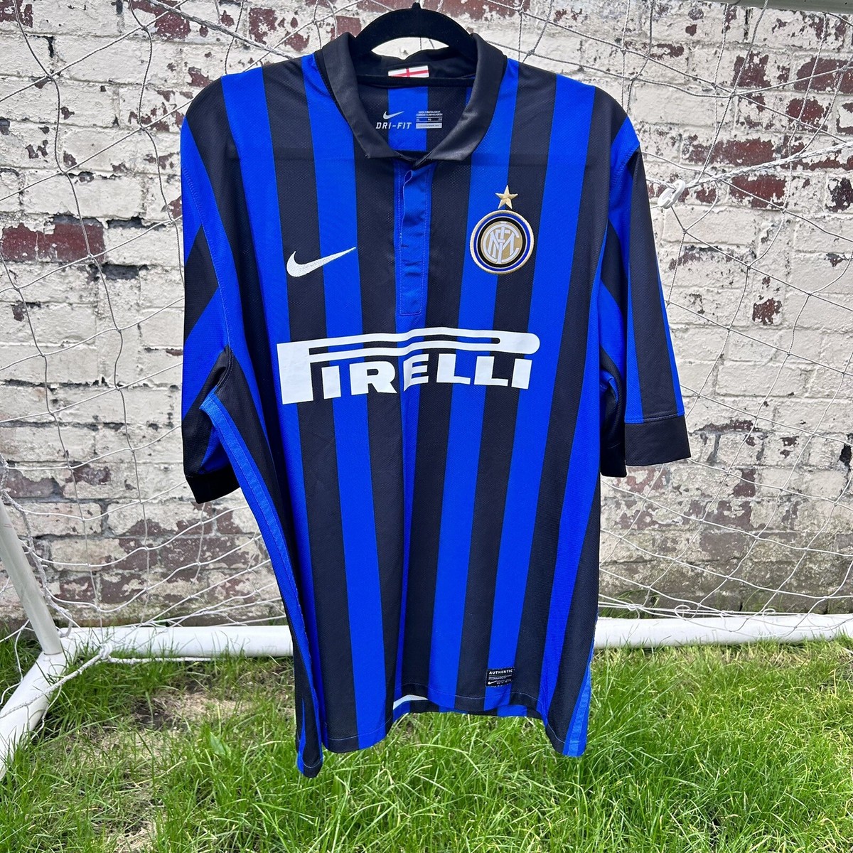 Inter Milan 2011-12 Home Shirt Genuine Classic Original Football