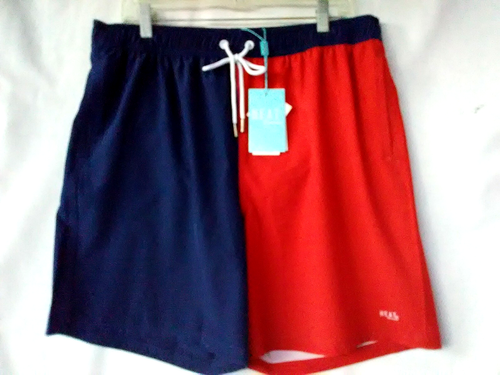 Men Plus XXL Size Swim Trunks Board Beach Swim Shorts Men's Mesh Drawstring NWT