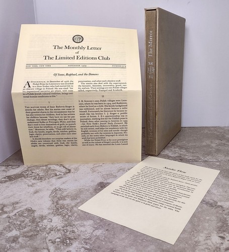The Gentleman from Cracow by Issac B. Singer DUAL-Signed Limited Edition of 2000 - Picture 11 of 15