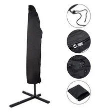 Umbrella Protective Canopy Cover Bag Outdoor Garden Patio Shield for 7ft to 10ft
