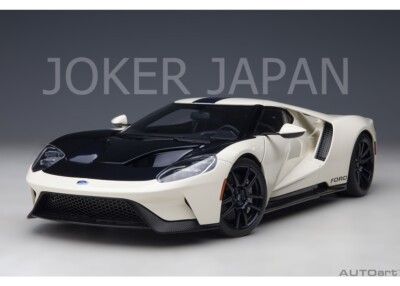 AUTOart Ford GT 64 Prototype Heritage Edition (White/Dark AUTOart Ford GT 64 Prototype Heritage Edition (White/Dark