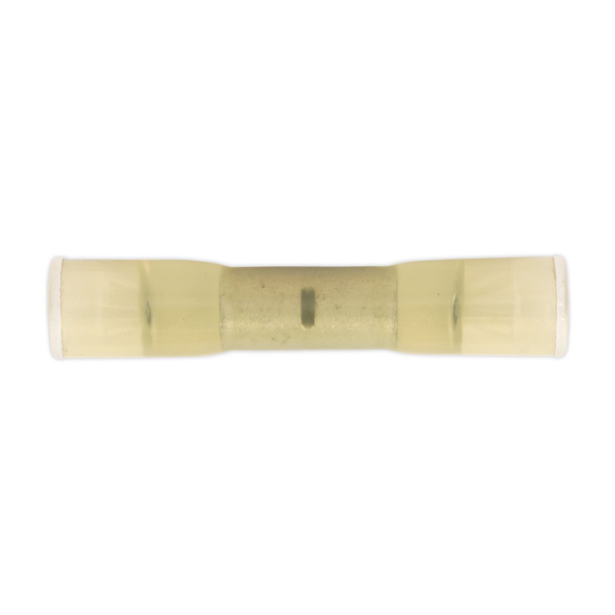 Sealey Cold Seal Butt Connector Yellow �5.9mm Pack of 10 YTCS10