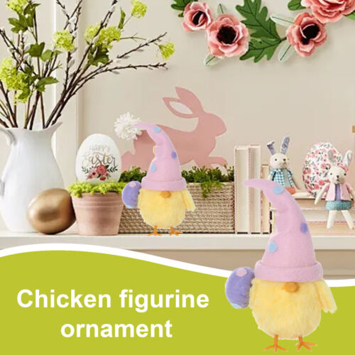 Easter Chick Ornaments Colorful Easter Chick Centerpiece Easter Tabletop Decor - Picture 6 of 14