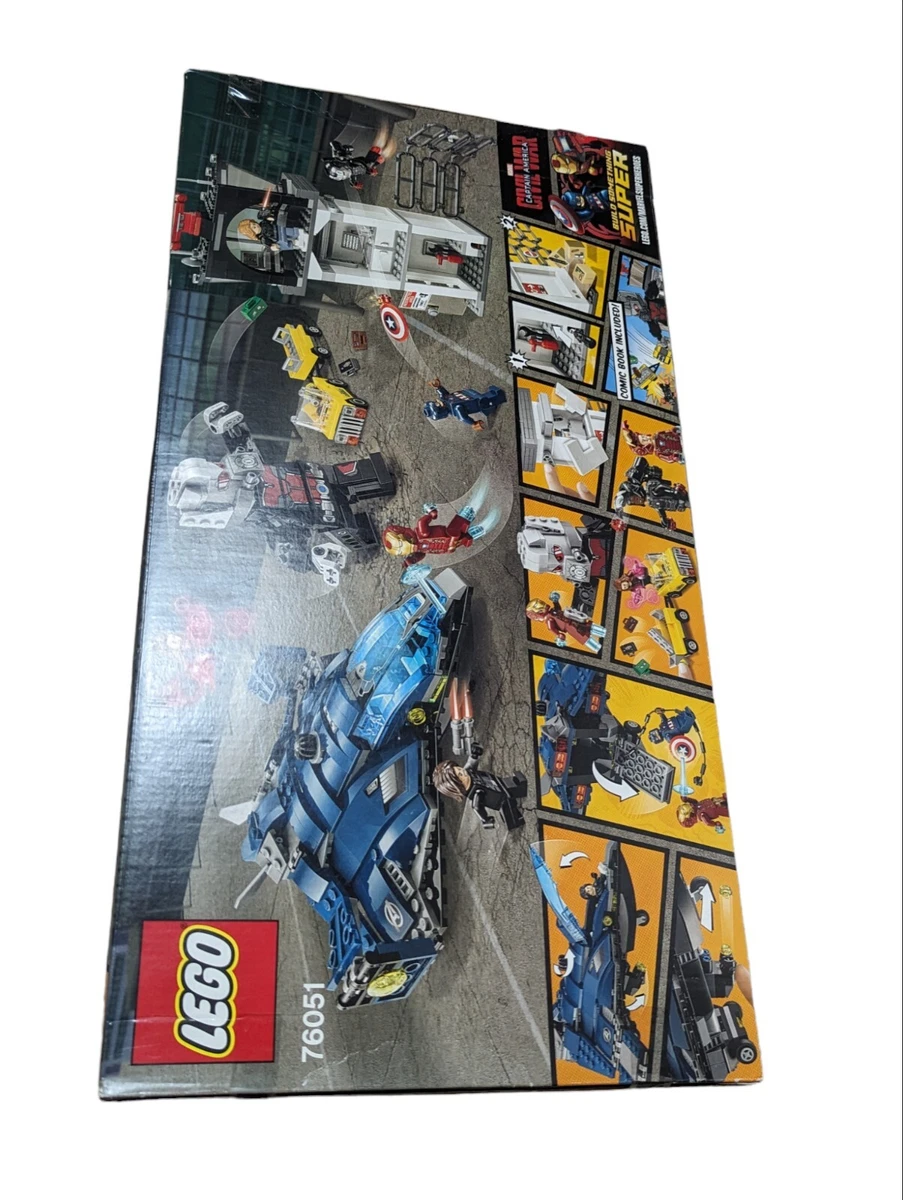 LEGO 76051 Marvel Captain America Civil War Super Hero Airport