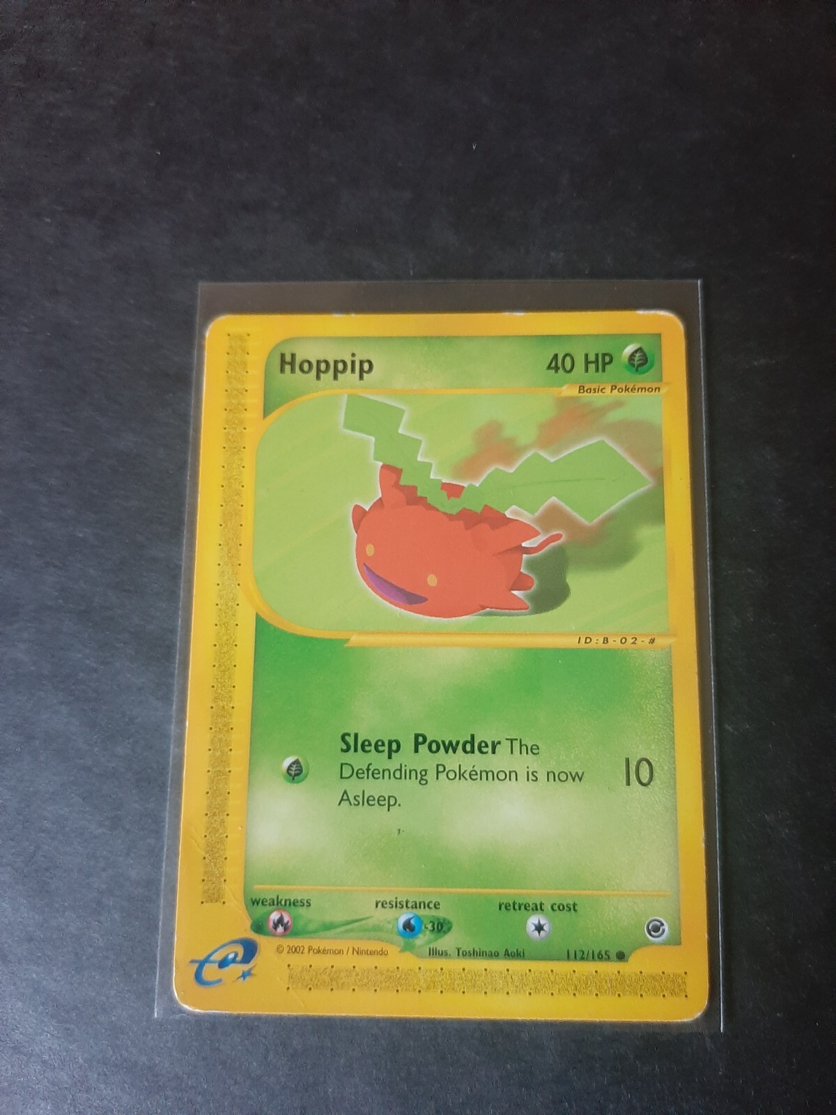 Hoppip 112/165 Expedition Base Set 2002 Common Pokemon Card NM