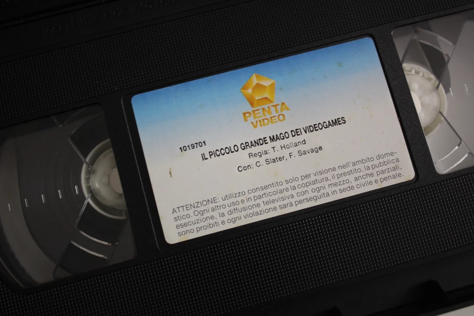 MovieFair IL PICCOLO GRANDE MAGO DEI VIDEOGAMES (1992),VHS PENTA VIDEO,C. SLATER - Immagine 3 di 4