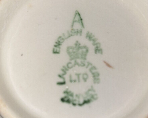 LOT OF 2 VTG LANCASTER ENGLISH WARE DICKENS MICAWBER TRIVET & RURAL INN CREAMER - Picture 17 of 17