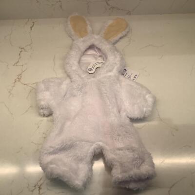 BUILD A BEAR WEISSER FLAUSCHIGER HASENSCHLÄFER NEU MIT ETIKETT