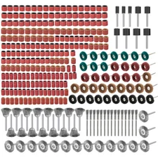 423pcs Sanding Drums Set Polishing Buffing Wire Brush for Dremel Rotary Tool