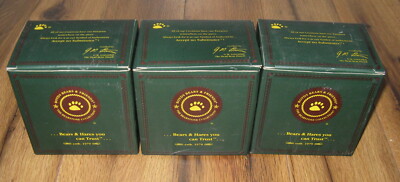 Lot of 3 Boyds Bears and Friends 2484 Casey Whistlestop All Aboard Figurine