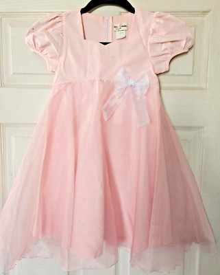 B.T Kids Pastel Pink Easter Dress/ Easter Time/ Girls Apparel/ US Size 5
