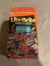 Lite Brite Vintage 240 Refill Pegs In Packaging