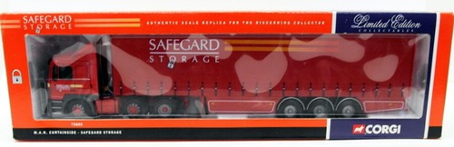 Corgi 1/50 Scale Truck 75805 - MAN Curtainside - Safegard Storage - Bild 4 von 5