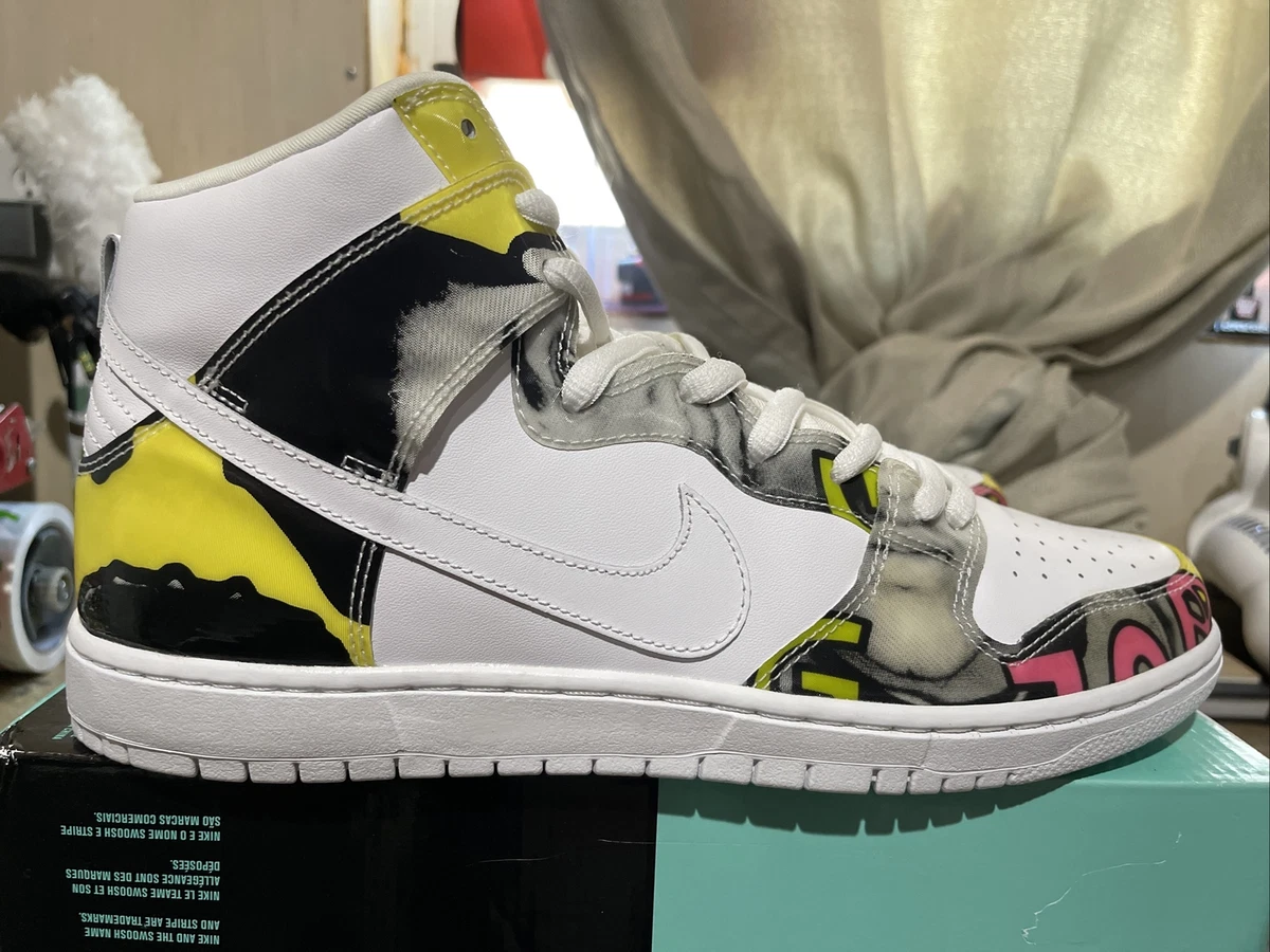 Nike Dunk High PRM DLS SB QS 748751 177 De La Soul 2015 Size 13