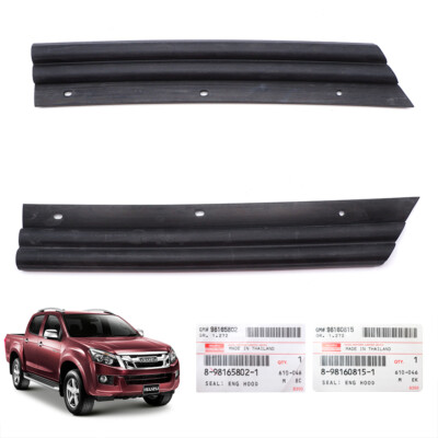 For Isuzu D-max V-Cross 2012 19 Lh+Rh Hood Bumper Bonnet Rubber Cushion