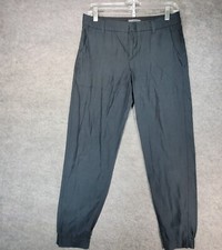 Vince Pants Womens 2 Black Straight Leg