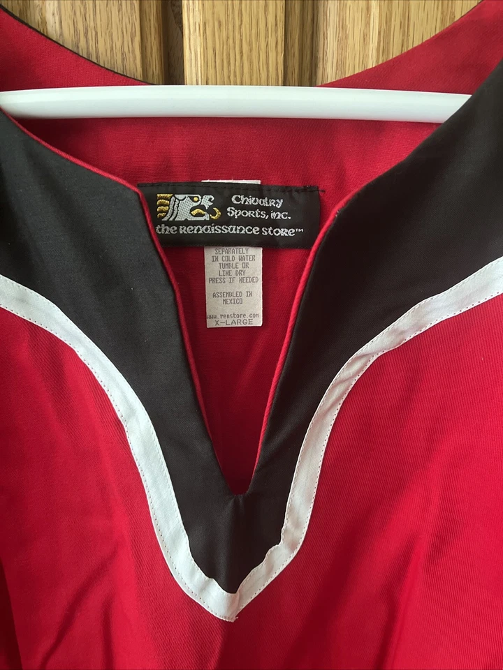 MENS Xl Chivalry, Sports Tunic COSTUME Renaissance Lords - Image 2 of 3