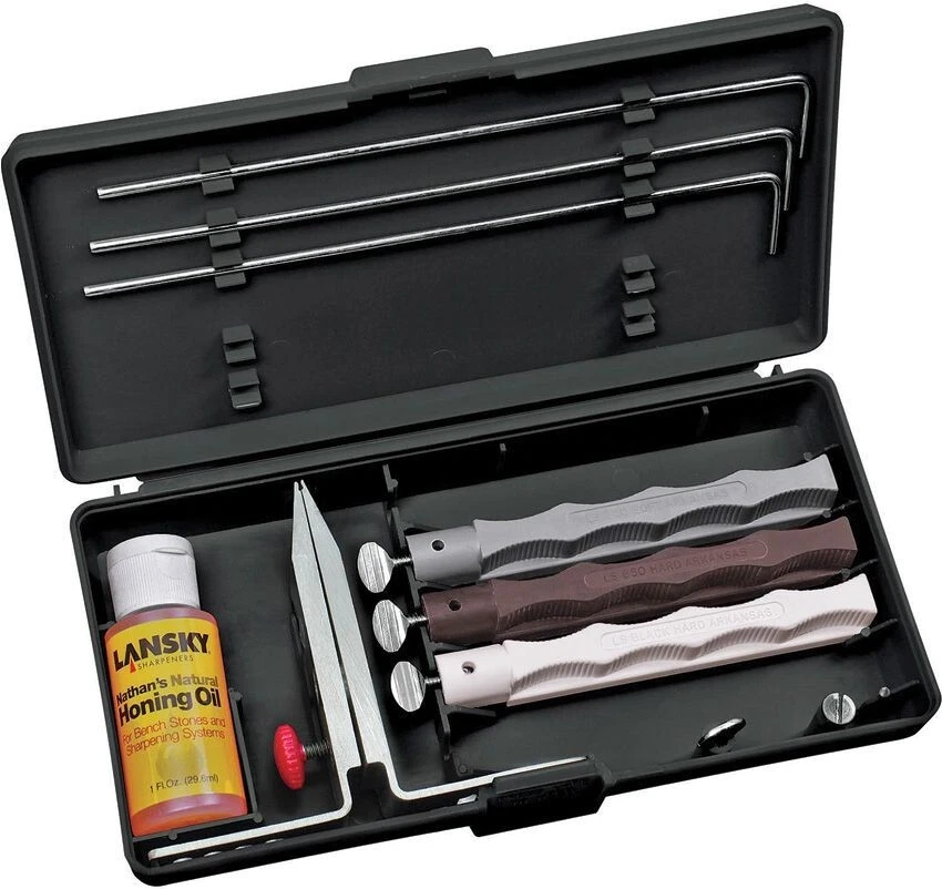 Lansky Natural Arkansas Sharpening Set Essential Items With Easy Instructions
Opens in a new window