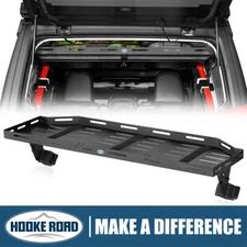 Hooke Road Interior Trunk Upper Basket Cargo Rack fit 18-24 Jeep Wrangler JL 4Dr