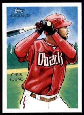 2010 Topps National Chicle Chris Young #148 Arizona Diamondbacks